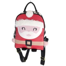 NWT Luv Betsey Johnson Santa Claus Mini Backpack Bag $88 MSRP Vegan Leather - $77.10 CAD