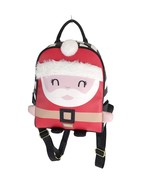 NWT Luv Betsey Johnson Santa Claus Mini Backpack Bag $88 MSRP Vegan Leather - $1,010.63 MXN