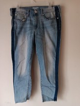 DENIZEN® from Levi&#39;s® Women&#39;s Size 11 Mid-Rise Cropped Boyfriend Jeans Denim W30 - £11.84 GBP