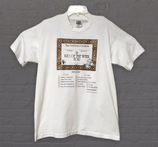 Vtg 1980’s Kid Of The Week T Shirt Large Single Stitch 50/50 Fruit Of Th... - £27.40 GBP