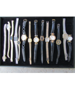 14 Quality vintage used wrist watches  - $3,541.61 MXN