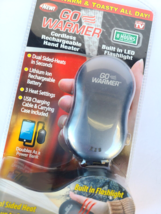 ‎Go Warmer GWMC6 Rechargeable Hand Heater + USB Phone Power Bank + Flashlight - £8.19 GBP