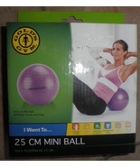 exercise ball  25 cm mini nib Gold&#39;s Gym brand - $25.99