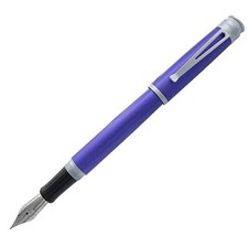 Retro 51 Tornado Fountain Pen, Frosted Metallic Ultraviolet with Satin T... - £56.68 GBP