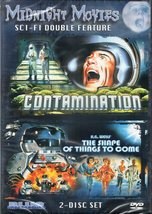 SCI-FI Double Midnight Movies (dvd) *NEW* Contamination/Shape of Things to Come - £19.65 GBP