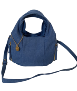 Passage Mignon Blue Textile Handbag, Shoulder Bag - $29.96 CAD