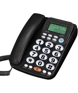 Big Buttons Home Phone for Seniors Office Large Number Landline Corded T... - £27.53 GBP