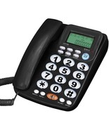Big Buttons Home Phone for Seniors Office Large Number Landline Corded T... - $47.85 CAD