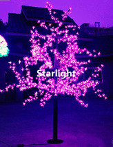 Pink 6.5ft/2m LED Cherry Blossom Tree 864 LEDs Home Wedding Party Outdoo... - $412.88