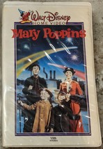 Walt Disney Home Video Mary Poppins Vintage White Clamshell VHS Tape - £7.07 GBP