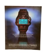 Timex Watch Print Ad Vintage 1994 Indiglo Ironman Takes a Licking Keeps ... - £11.02 GBP