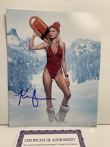 Kelly Rohrbach (Sports Illustrated Model) Autographed 8x10 photo AUTO COA - £28.57 GBP