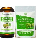 Soursop Leaves Tea+ Soursop Oil Graviola Leaves Tea Guanabana Tea + OIl - $24.99