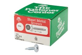 Hillman Self Drilling Sheet Metal Screws No. 8 X 3/4&quot; Standard Grade Phi... - $29.18 CAD