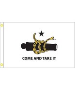Gadsden Gonzales Come &amp; Take It Flag - 3x5 Ft - £15.66 GBP
