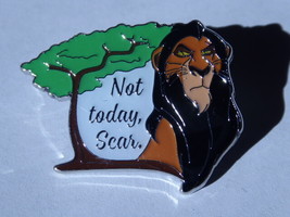 Disney Trading Brooches Not Today, Bad Flair - Scar-
show original title... - $6.58