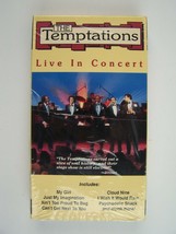 The Temptations - Live in Concert VHS - £11.68 GBP