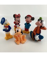Disney Mickey Mouse &amp; Friends Bath Toys Donald Duck Pluto Goofy Vintage ... - $33.78 CAD