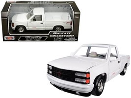 1992 Chevrolet 454 SS Pickup Truck White 1/24 Diecast Model Car by Motormax - $46.95