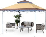 13X13 Canopy Tent With 169 Sq.T Sun Shade With Easy Setup By Abccanopy. - $204.92