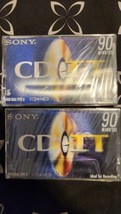 2xSONY CD-IT 90 Min Slide Case CD Performance High Bias Sealed Cassette Tape - $12.34