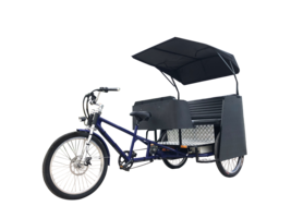 Green Transportation with an Electric Pedicab Trike - £4,009.75 GBP