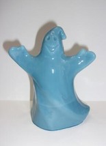 Fenton Glass Georgia Blue Halloween Ghost Figurine Made by Mosser Glass ... - $84.88