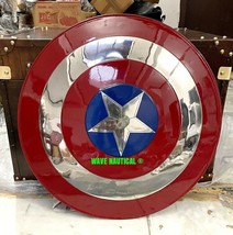 Captain America Shield Marvel Cinematic Replica Captain Rogers Shield 23 inch - £66.12 GBP