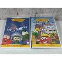 Veggie Tales Lot of 2 DVDs Are You My Neighbor The Little House That Stood - £17.61 GBP