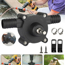 Hand Electric Drill Drive Self Priming Pump Water Oil Transfer Small Pum... - $19.99