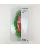 IKEA OVERMATT Food Cover Silicone  10&quot; Green &amp; 7&quot; Pink Set of 2 New - £14.39 GBP