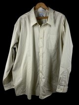 L.L. Bean Shirt Size 3XL Mens Button Down Wrinkle &amp; Stain Resistant Tan ... - $44.70
