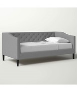 Twin size Modern Grey Fabric Upholstered Button-Tufted Daybed - $9,852.25 MXN