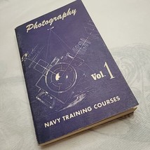 Photography US Navy Training Course Book Vol 1 1952 NAVPERS 10371 US Gov - £9.75 GBP