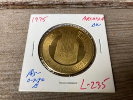 VTG CENTENNIAL TOKEN  ARCADIA IOWA CENTENNIAL 1875-1975 COIN  - £7.87 GBP