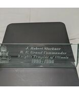 J. Robert Stockner R. E. Grand Commander Knights Templar of Illinois 199... - €22,95 EUR