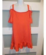 Xhilaration Orange W/Gems SS Shirt Size XL Girls NEW - $14.72