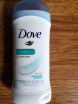 4 PACK  DOVE SENSITIVE 1/4 MOISTURIZERS ALL DAY SWEAT &amp; ODOR PROTECTION - £21.33 GBP