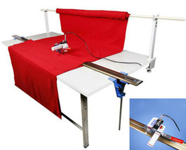 Free Shipping 110V Fabric End Cutter 74.8&quot; Rack &amp; Digital Counter 20000 rpm New - £313.81 GBP