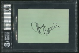 Chuck Barris Signed 4X6 Index Card 1981 The Gong Show Dating Newlywed Game Bas - £115.82 GBP
