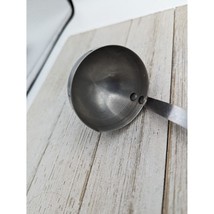 Vintage FLINT Arrowhead Stainless Steel Soup Ladle Spoon 9 1/2&quot; Wheat handle #2 - £10.00 GBP