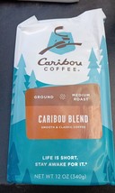 7 Caribou Coffee Caribou Blend Medium Roast Ground Coffee 12 oz (SEE PIC... - $65.21