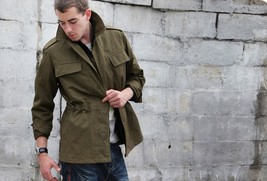 New Unissued Czech army communist Field jacket military coat soviet olive khaki - £15.73 GBP