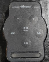 Genuine Memorex Mi3X Mini Move Clip Original Remote Control Black - $7.38