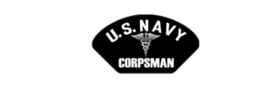 4&quot; us navy corpsman bumper sticker decal usa made - £21.15 GBP