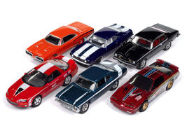 Muscle Cars USA 2025 Release Set A 1 64 Diecast Cars Johnny Lightning Limited - $117.68 CAD