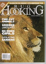 Rug Hooking Magazine January February 2009 Volume 20 No. 4 - $14.49