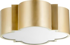 Ceiling Mount Fixture Cyan Design Wyatt 2-Light Aged Brass Iron Medium E26 60W - $712.50