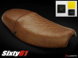 Triumph Thruxton Seat Cover with Gel 2004-2013 2014 2015 Luimoto Brown Vintage - £213.55 GBP