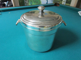 International Silver Co Ice Bucket Silverplate With Lining 9 X 10&quot; - £97.31 GBP
